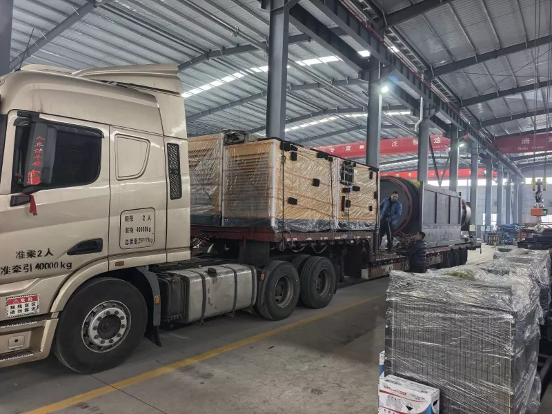 Кампанія Jinqi Mining Machinery адпраўляе ў Расію партыю барабаннага сепаруючага і дапаможнага абсталявання