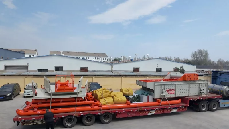 Паўторны заказ з Сярэдняй Азіі! Экран Jinqi Gold Mining адпраўлены