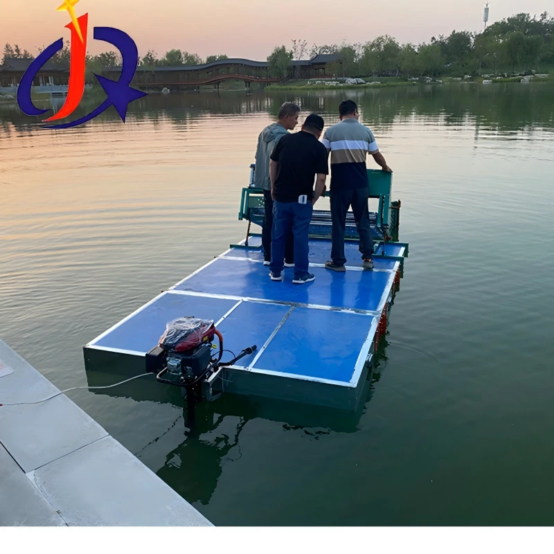 Як невялікі водны камбайн для ўборкі пустазелля паляпшае выдаленне пустазелля ў невялікіх водных шляхах?