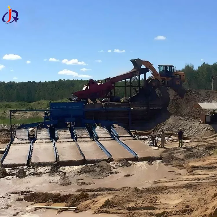 Гліністыя алювіяльныя заводы па прамыванні золата