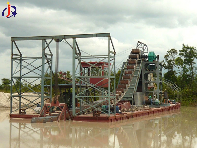 Sand Gold Dredger for River Gold Mining And Washing